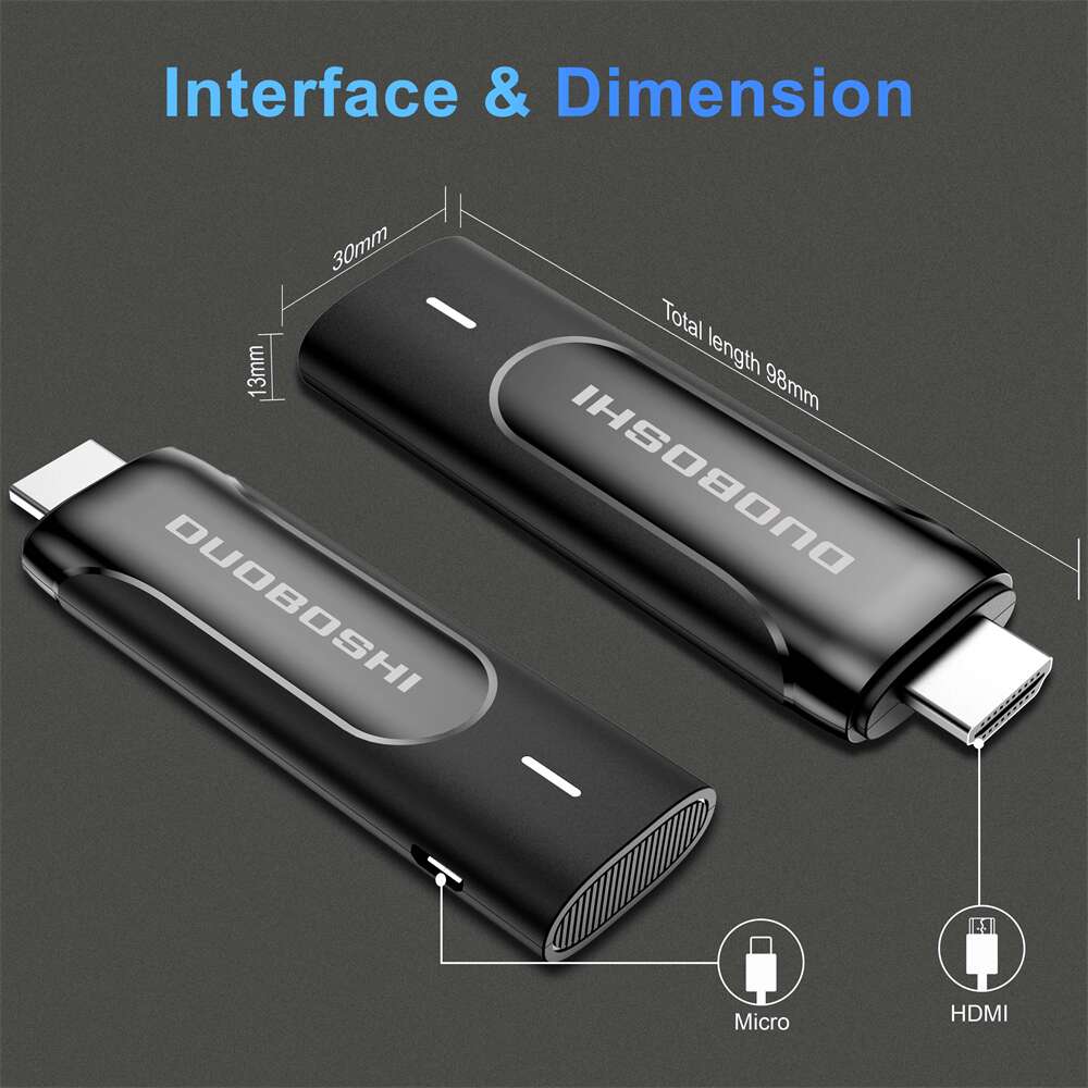 OEM GT1 Google Certified Amlogic S905y4 smart tv stick