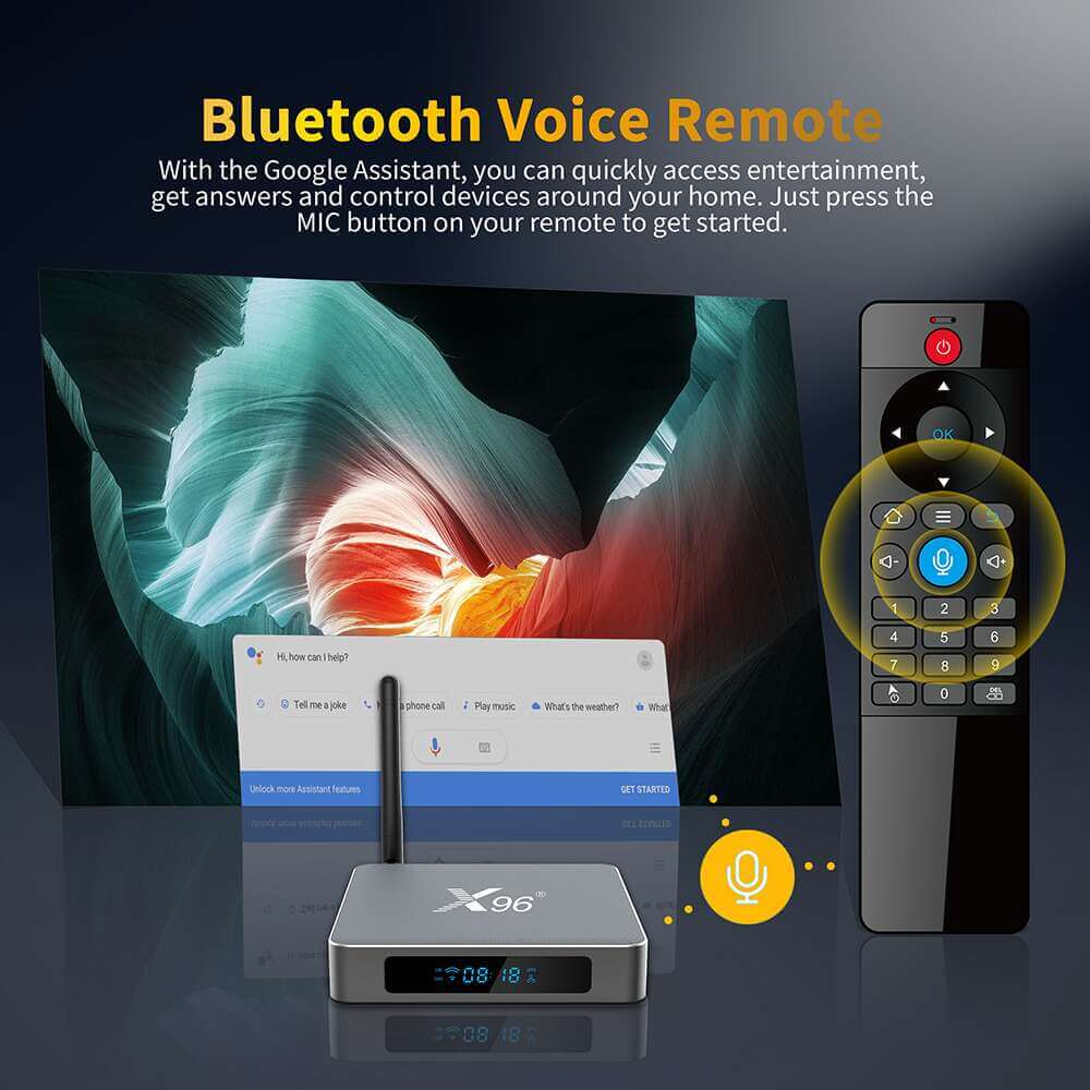 ODM Amlogic S922X X96 X9 iptv box by china Source manufacturer