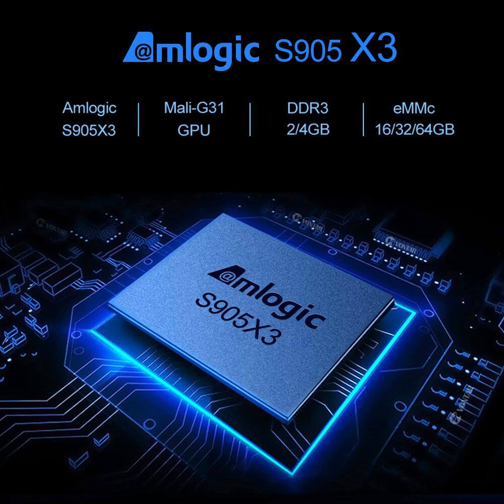OEM amlogic S905X3 X96 air iptv box