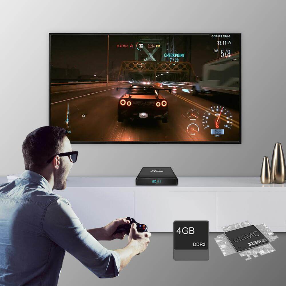OEM amlogic S905X3 X96 air iptv box