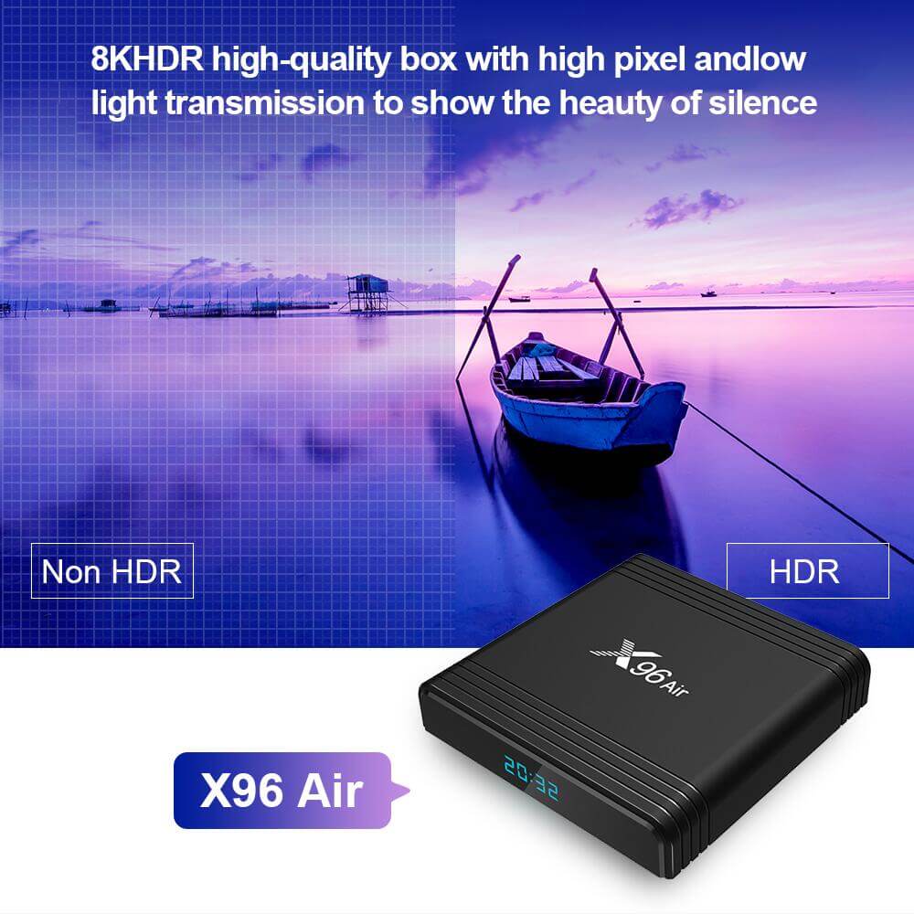 OEM amlogic S905X3 X96 air iptv box