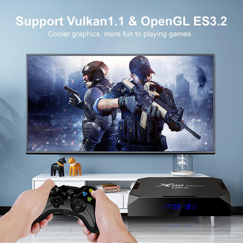 amlogic S905X3 X96 max+ Ultra set top boxes