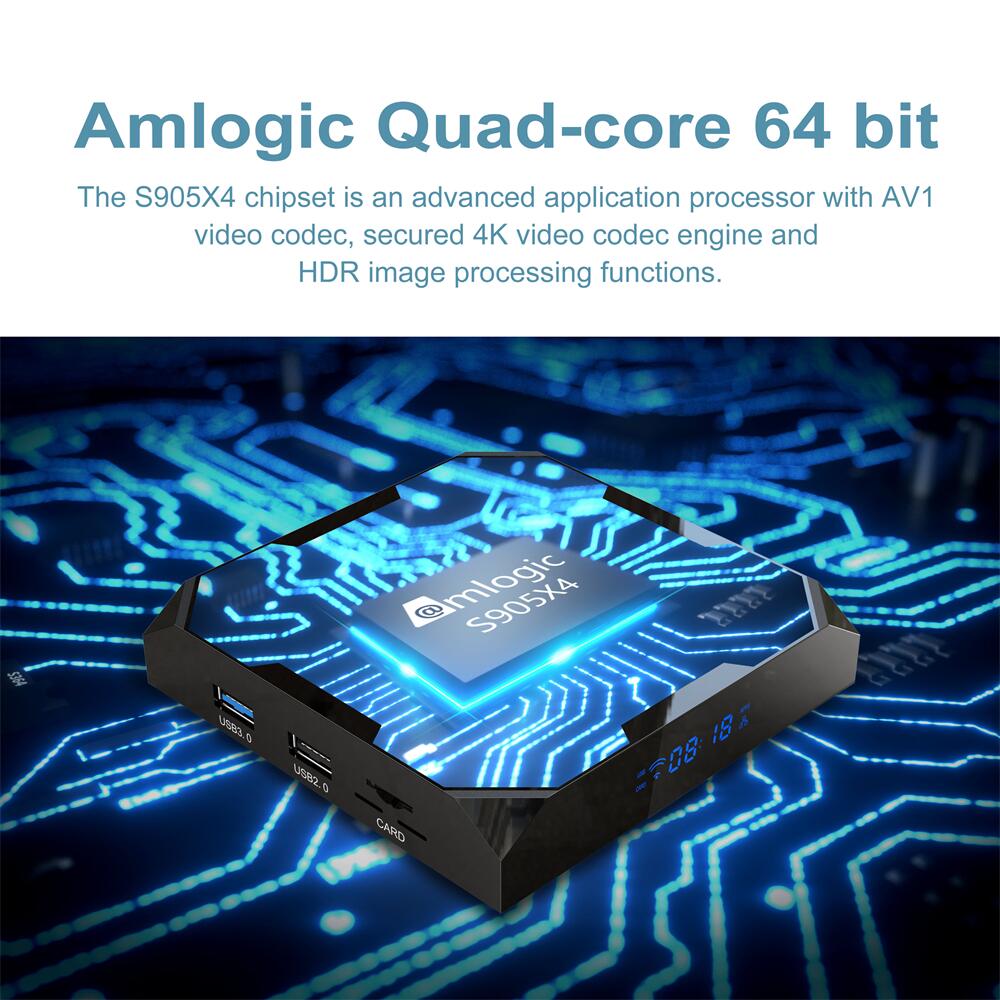 amlogic S905X3 X96 max+ Ultra set top boxes