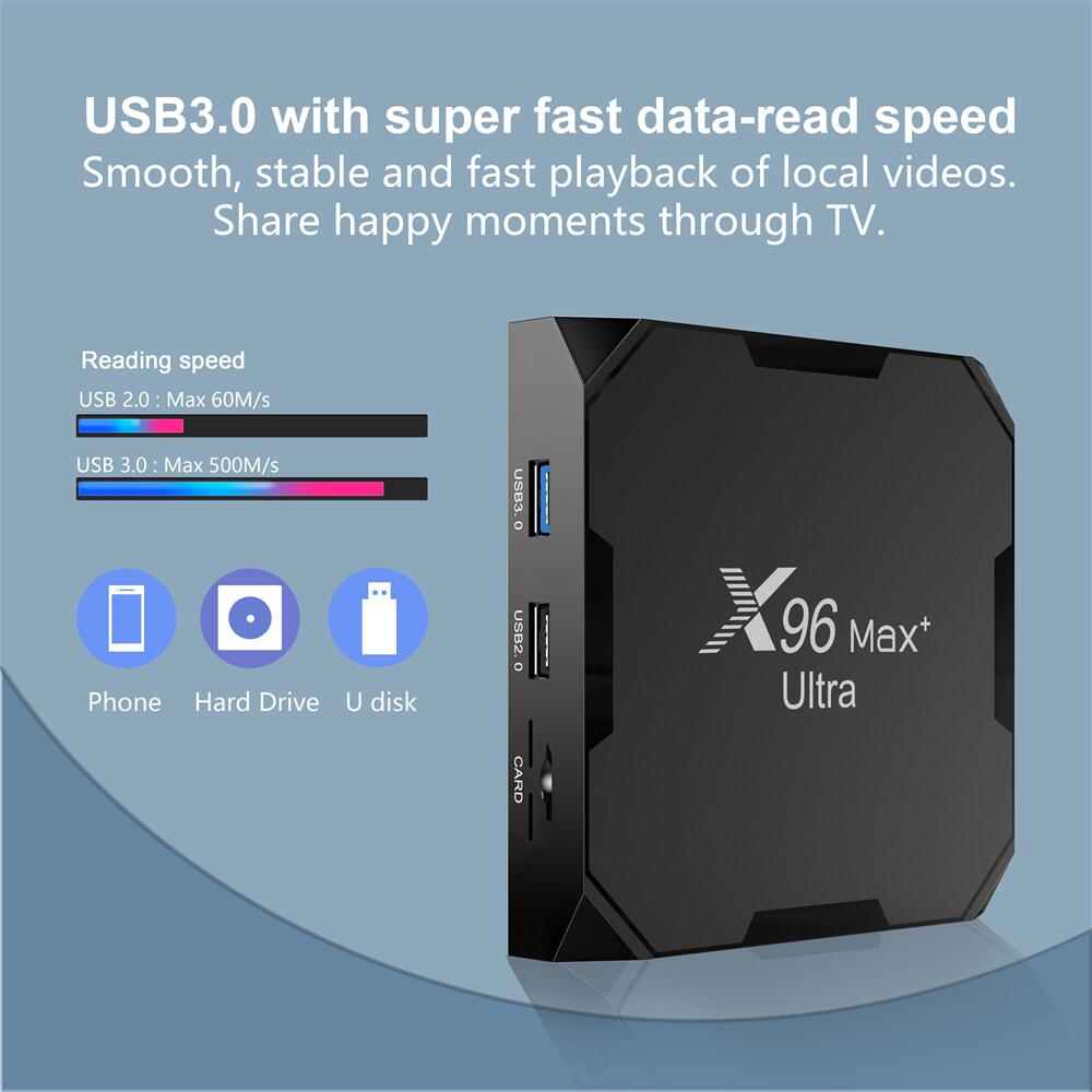 amlogic S905X3 X96 max+ Ultra set top boxes