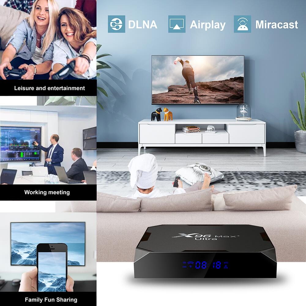 amlogic S905X3 X96 max+ Ultra set top boxes