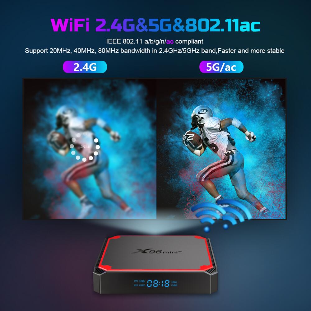 ODM X96mini+ Amlogic S905W4 iptv boxes by original manufacturer
