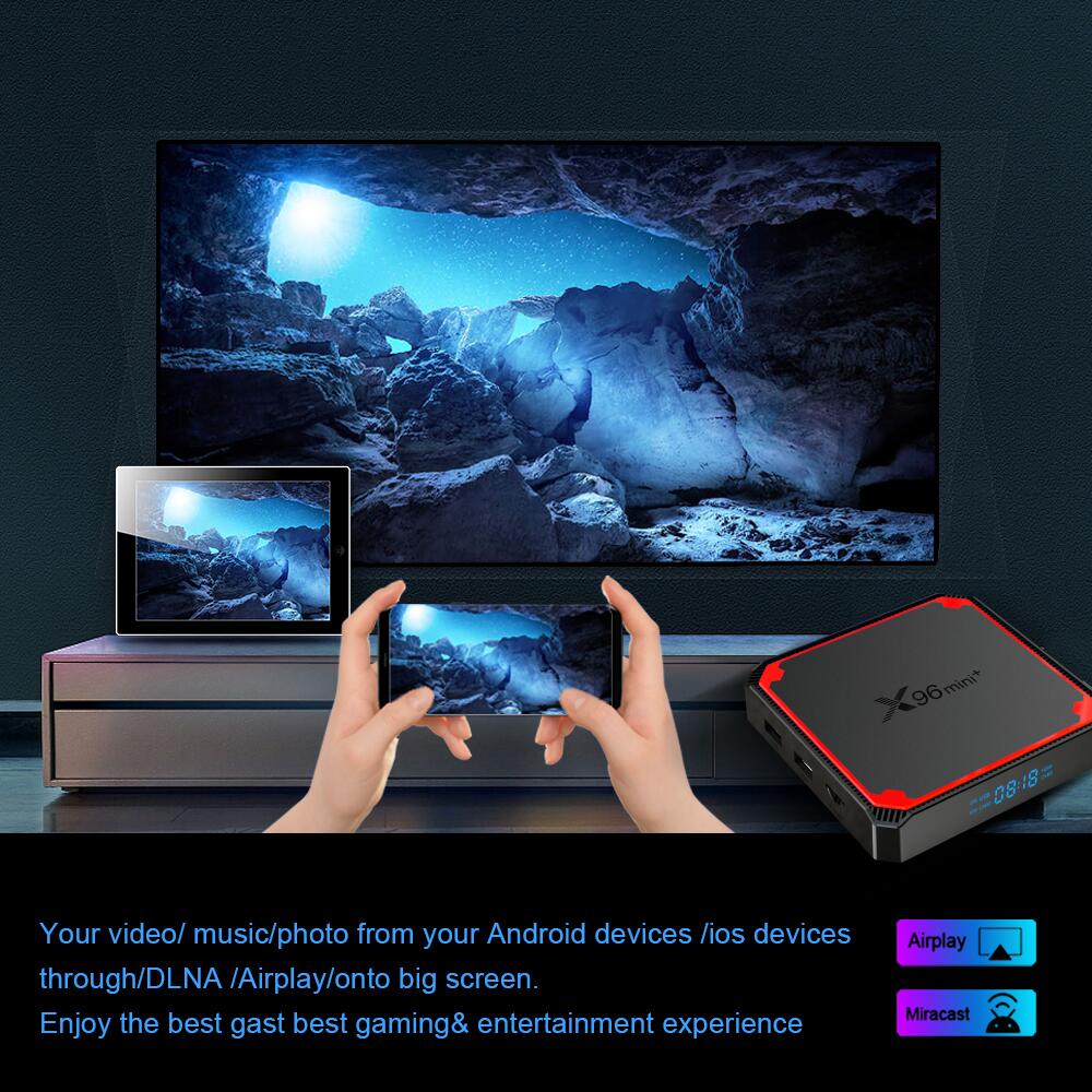 ODM X96mini+ Amlogic S905W4 iptv boxes by original manufacturer