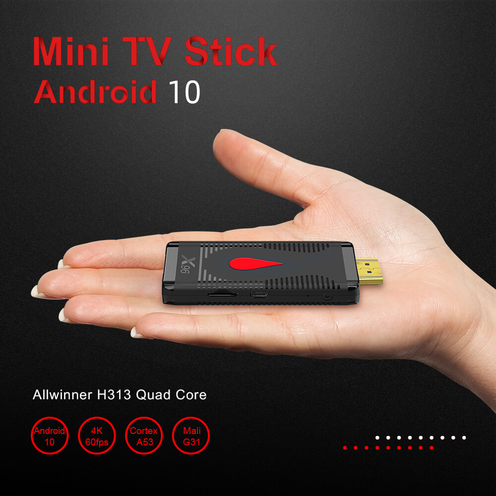 X96 S400 Allwinner H313 android tv stick