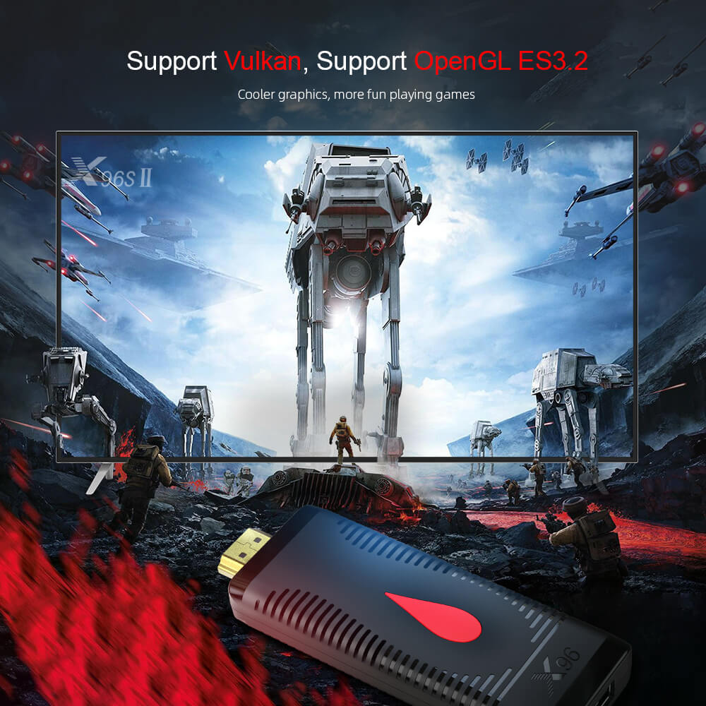 X96 S400 Allwinner H313 android tv stick