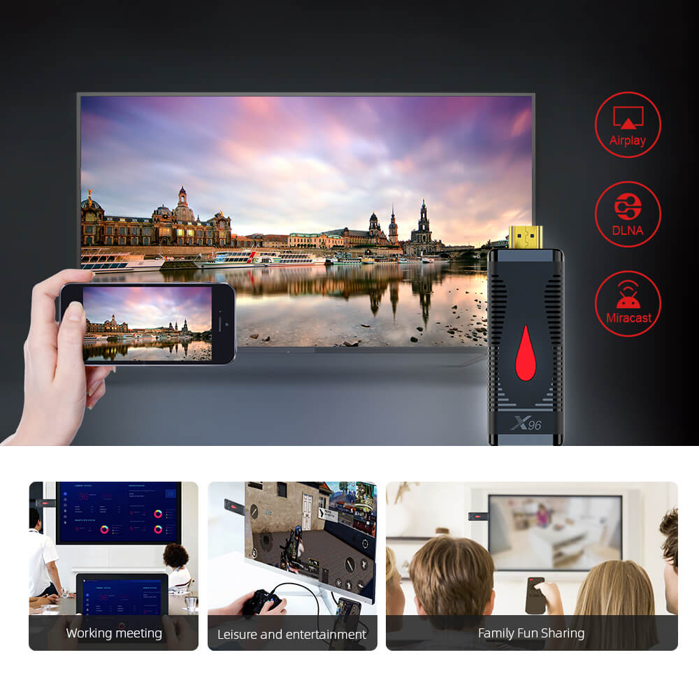 X96 S400 Allwinner H313 android tv stick