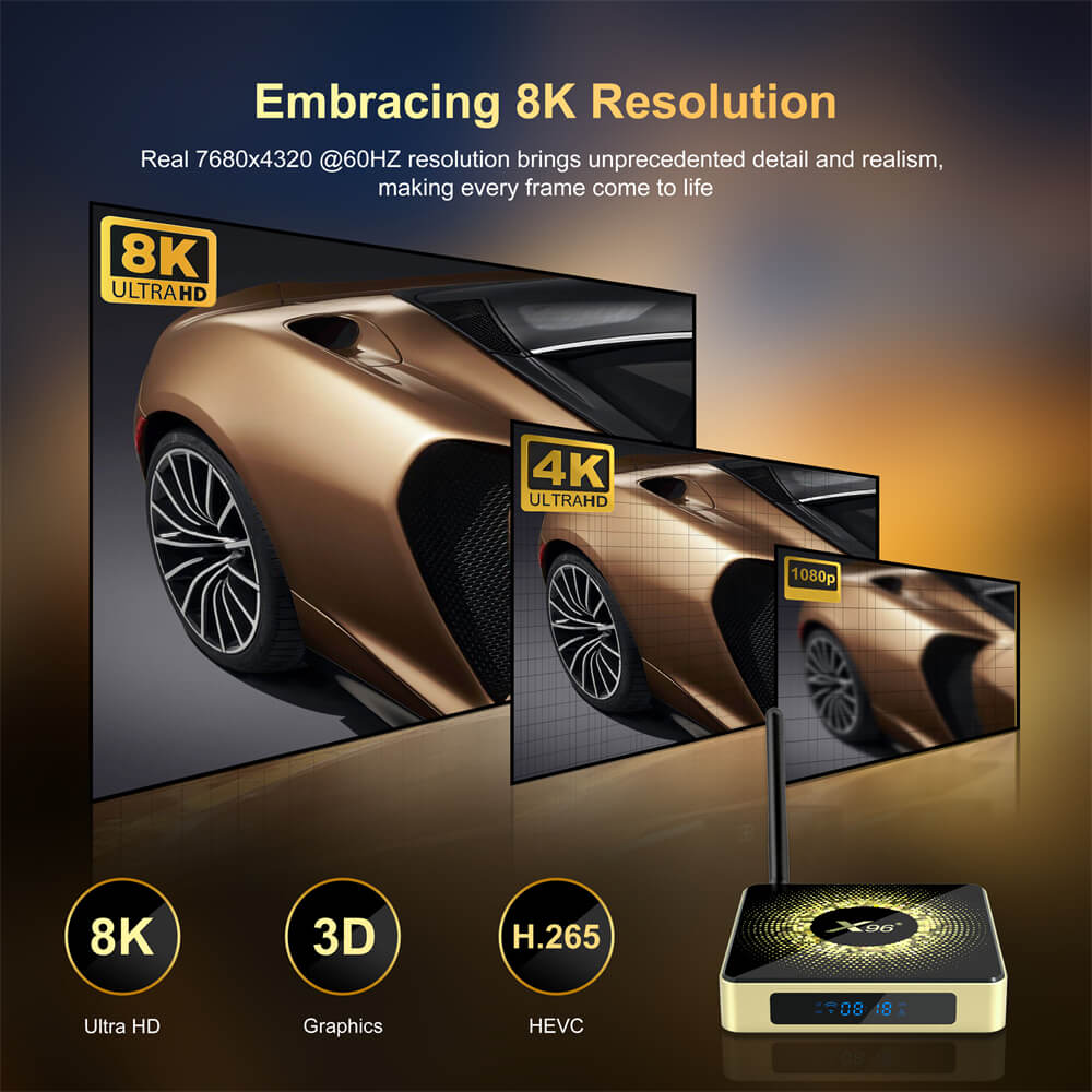 ODM Amlogic S928X X96 X10 iptv box by original manufacturer