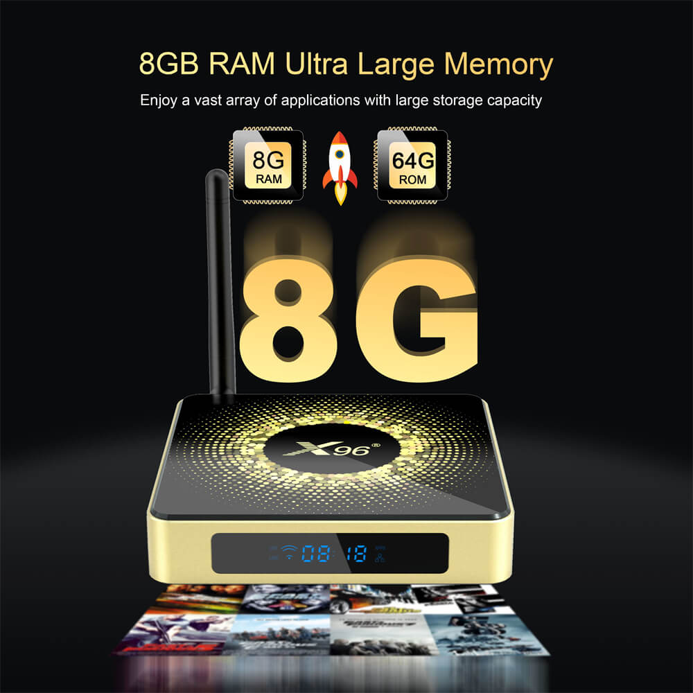 ODM Amlogic S928X X96 X10 iptv box by original manufacturer