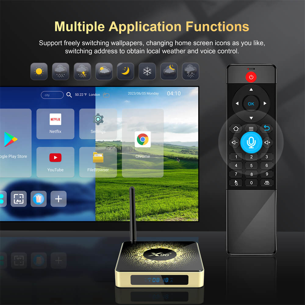 ODM Amlogic S928X X96 X10 iptv box by original manufacturer