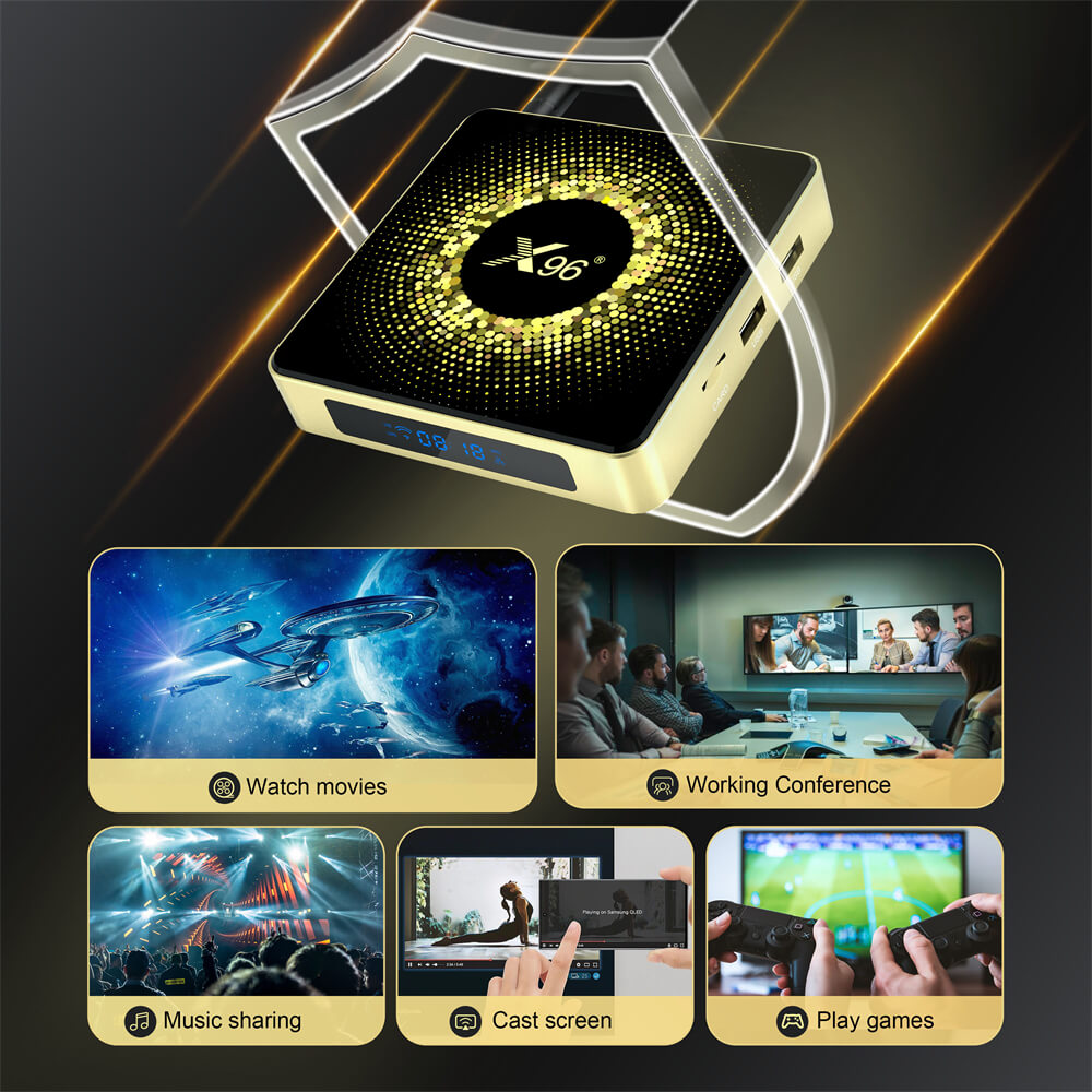 ODM Amlogic S928X X96 X10 iptv box by original manufacturer