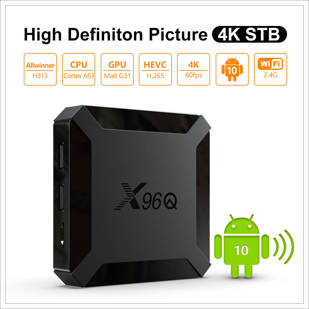 OEM X96Q Allwinner H313 iptv box