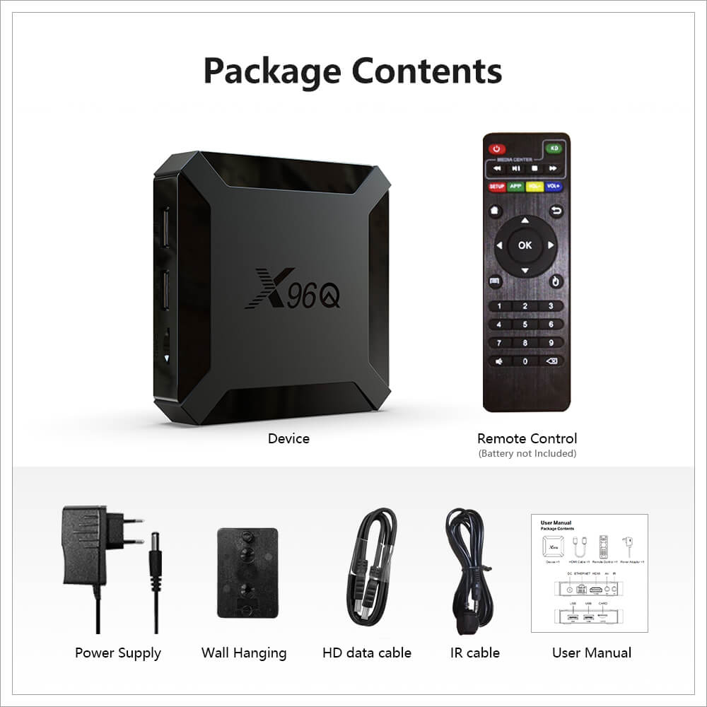 OEM X96Q Allwinner H313 iptv box