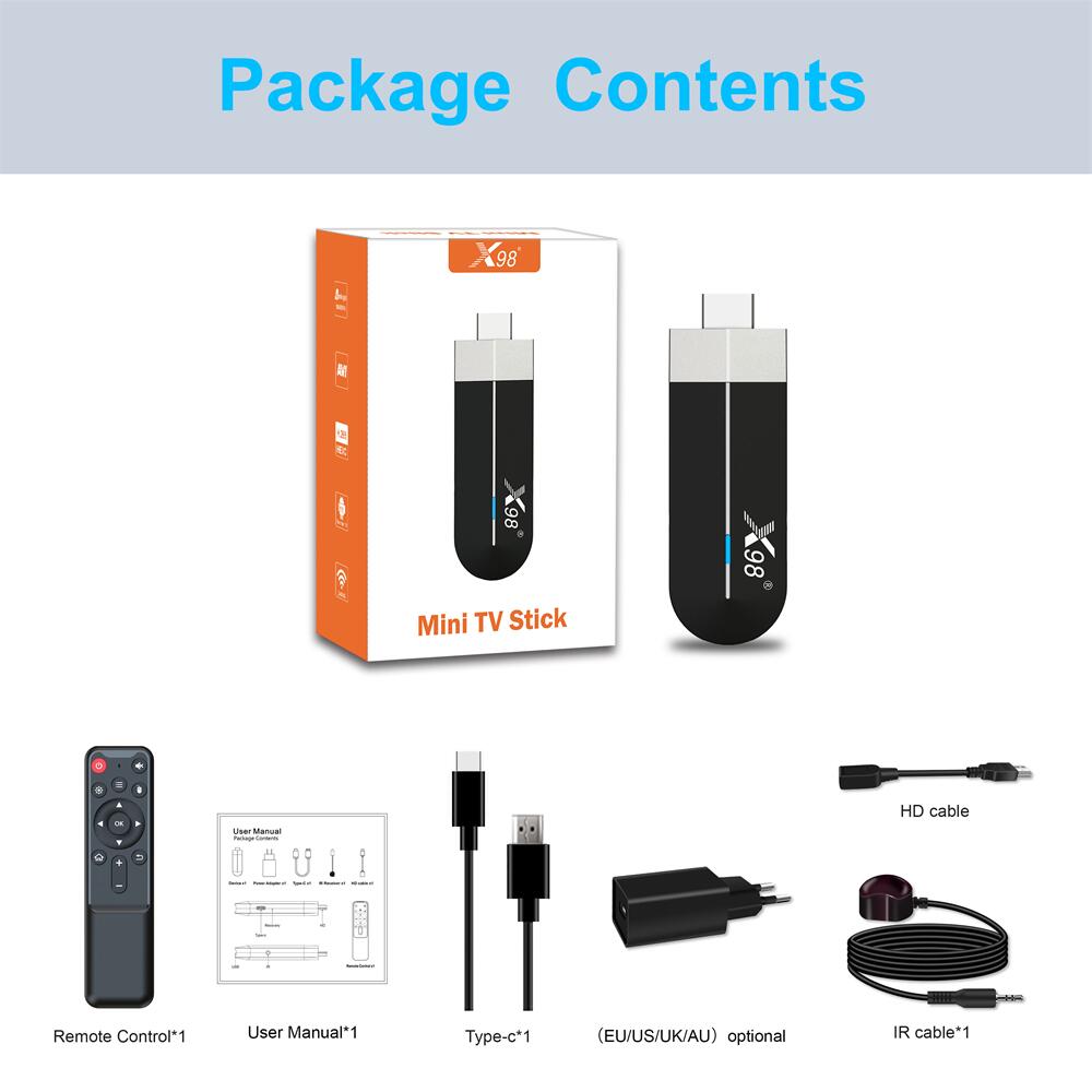 OEM Amlogic S905y4 X98-S500 android smart tv stick