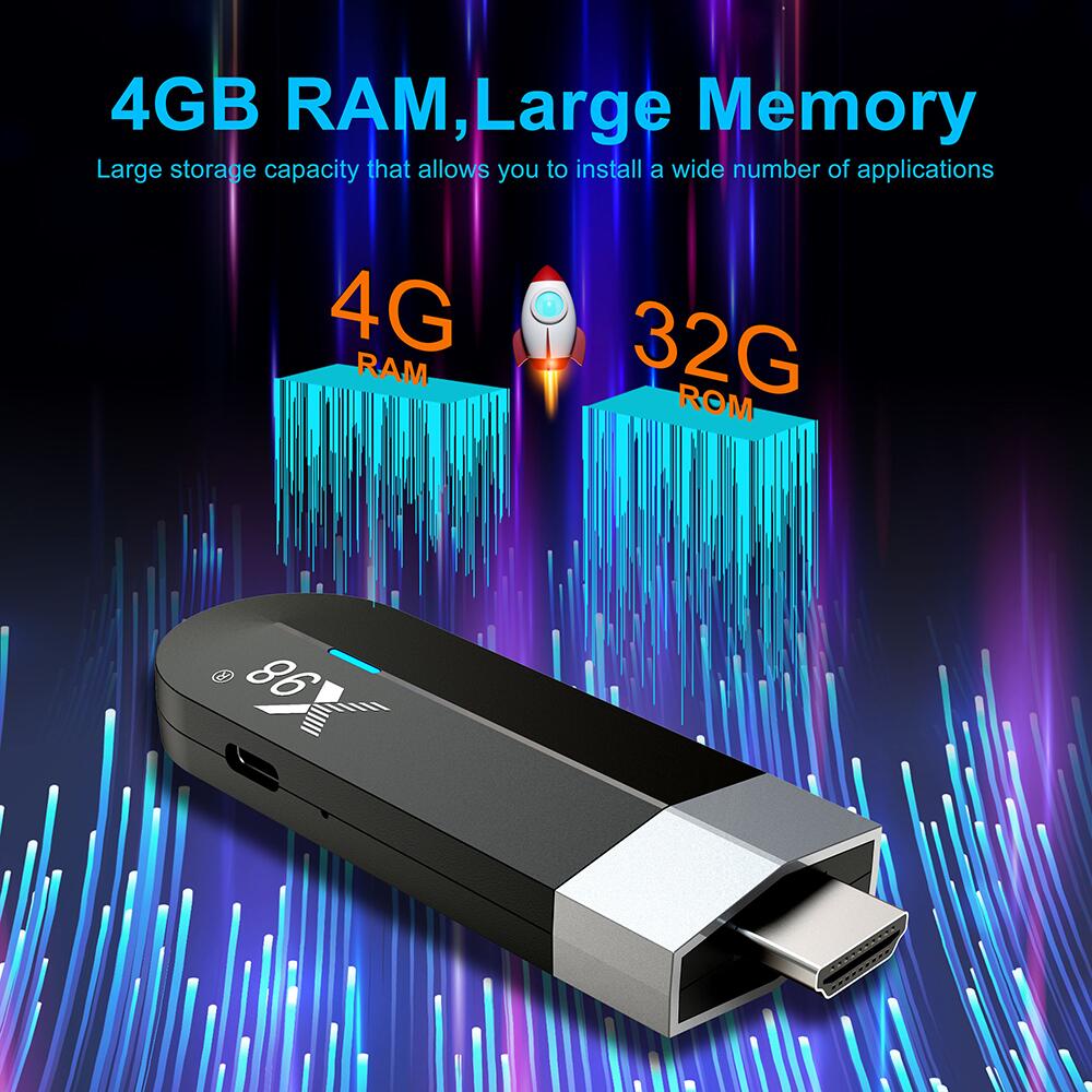 OEM Amlogic S905y4 X98-S500 android smart tv stick